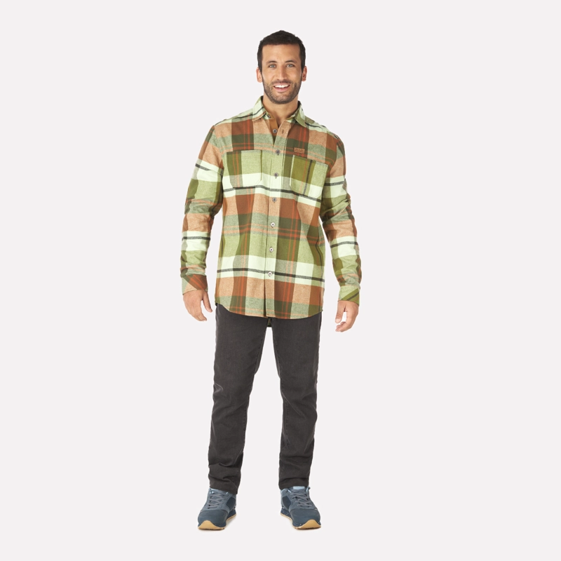 CAMISA HOMBRE HACHAZO VERDE HAKA HONU - 4