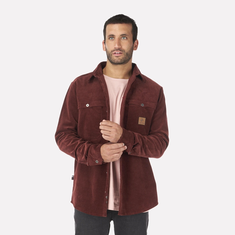 CAMISA HOMBRE MERMELADA DE PERLA BURDEO HAKA HONU - 2