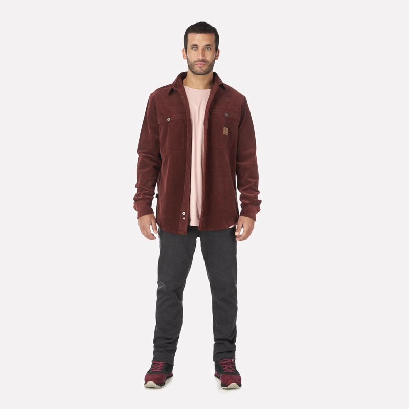 CAMISA HOMBRE MERMELADA DE PERLA BURDEO HAKA HONU - 5