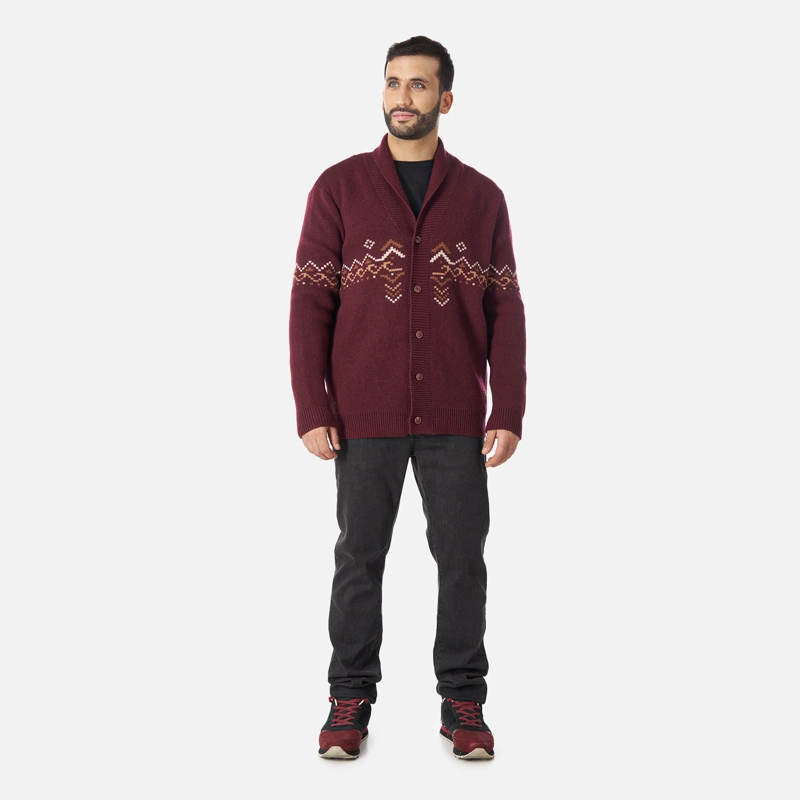 CHALECO HOMBRE QUILIN VINO HAKA HONU - 5