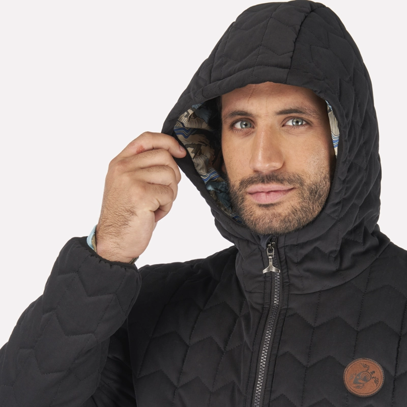CHAQUETA HOMBRE NOES-NI NEGRO HAKA HONU - 5