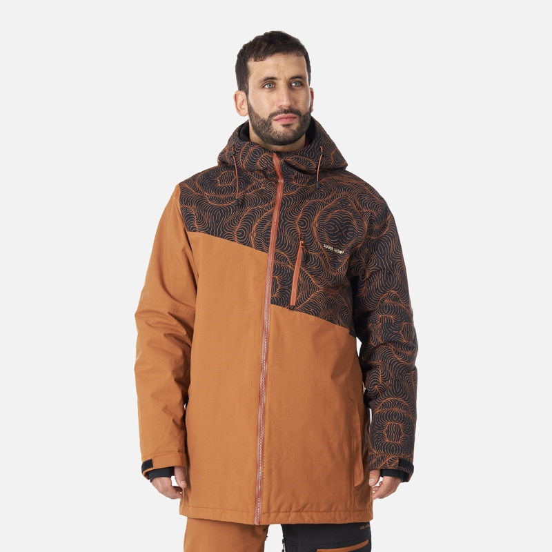 CHAQUETA HOMBRE YETI PRINT TERRACOTA HAKA HONU - 2