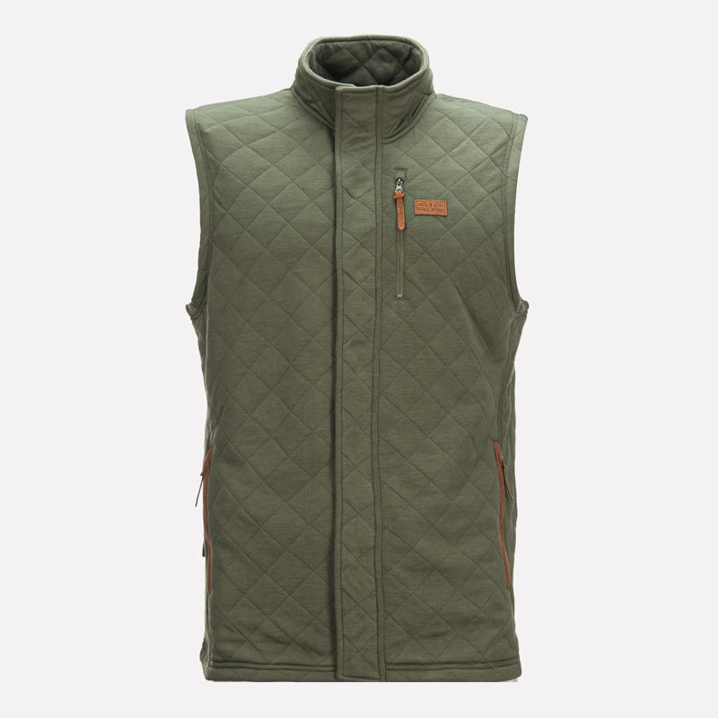 POLERON HOMBRE VEST-IR VERDE MILITAR HAKA HONU - 1
