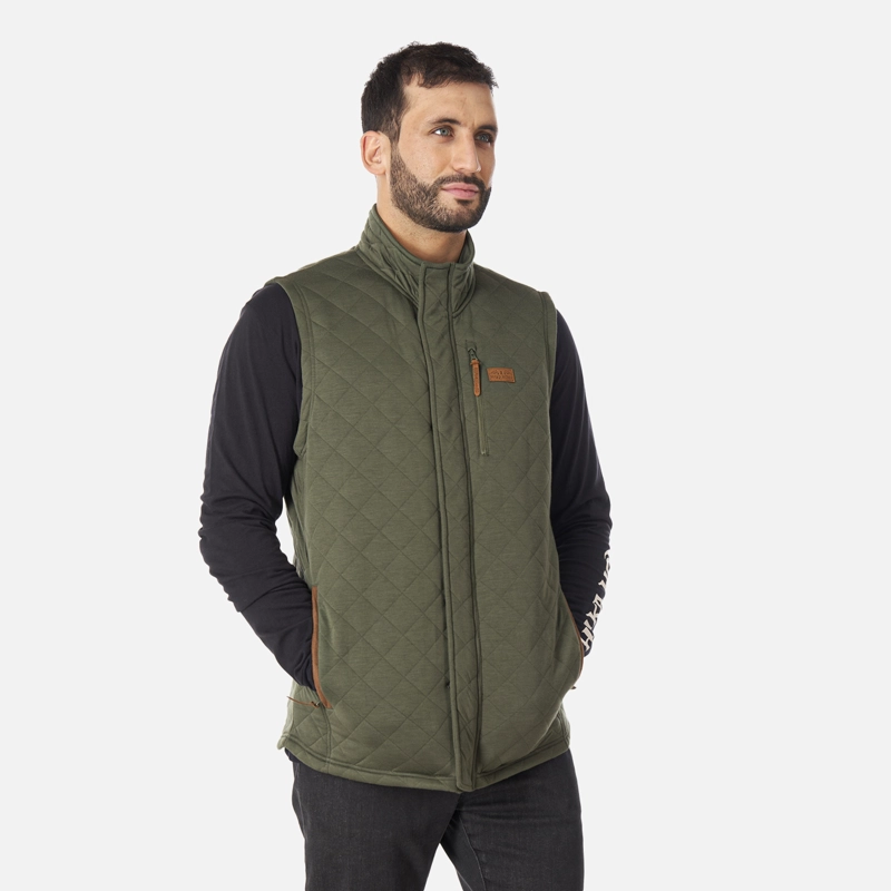 POLERON HOMBRE VEST-IR VERDE MILITAR HAKA HONU - 2