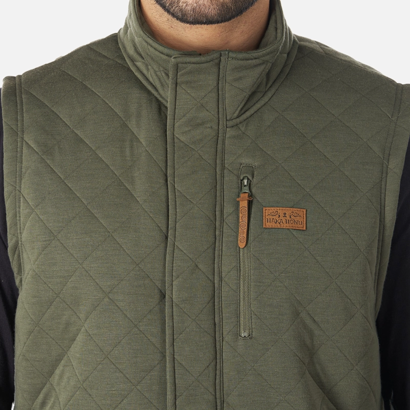 POLERON HOMBRE VEST-IR VERDE MILITAR HAKA HONU - 4