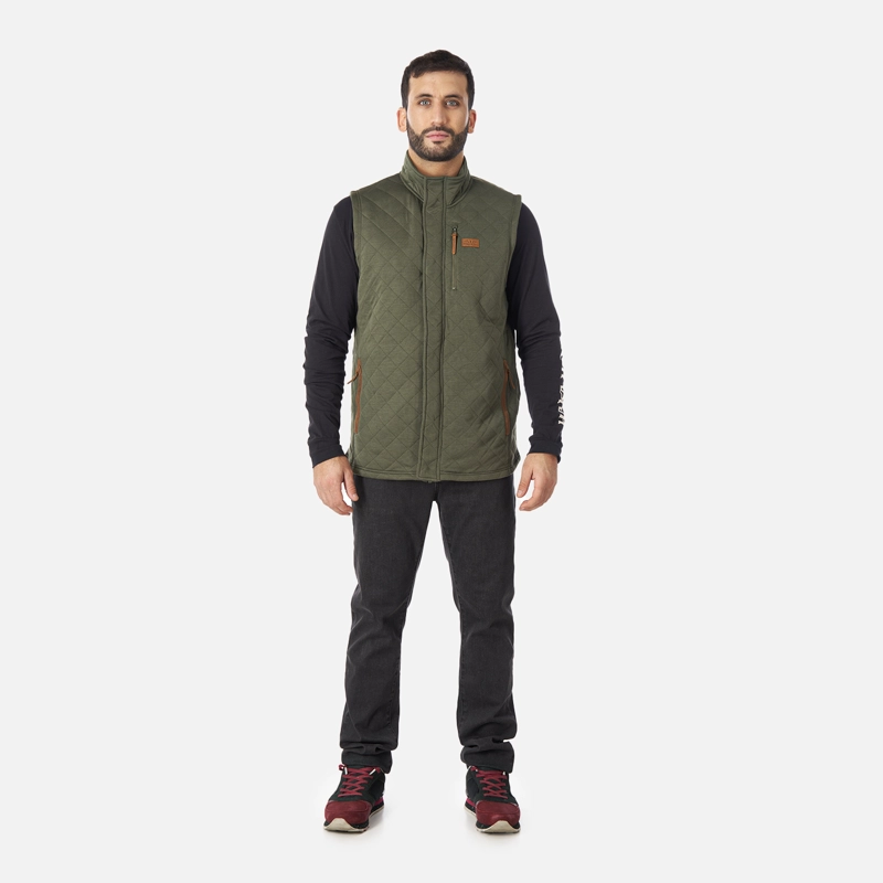 POLERON HOMBRE VEST-IR VERDE MILITAR HAKA HONU - 5