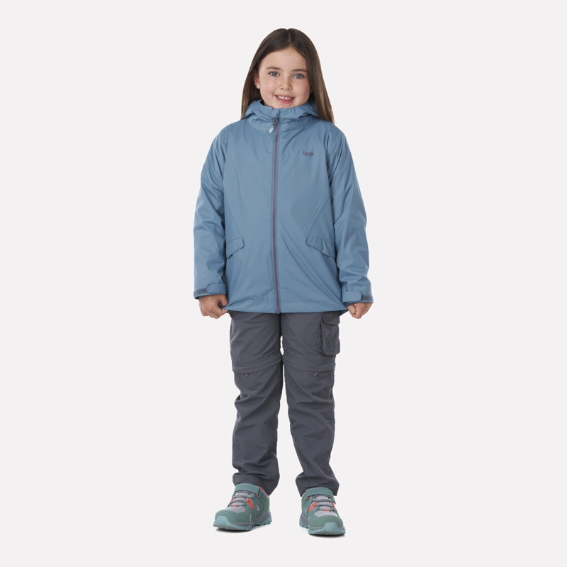 CHAQUETA NIÑA LIPPI CELESTE SNOWBALL FUSION-3 HOODY JACKET OSCURO - 6