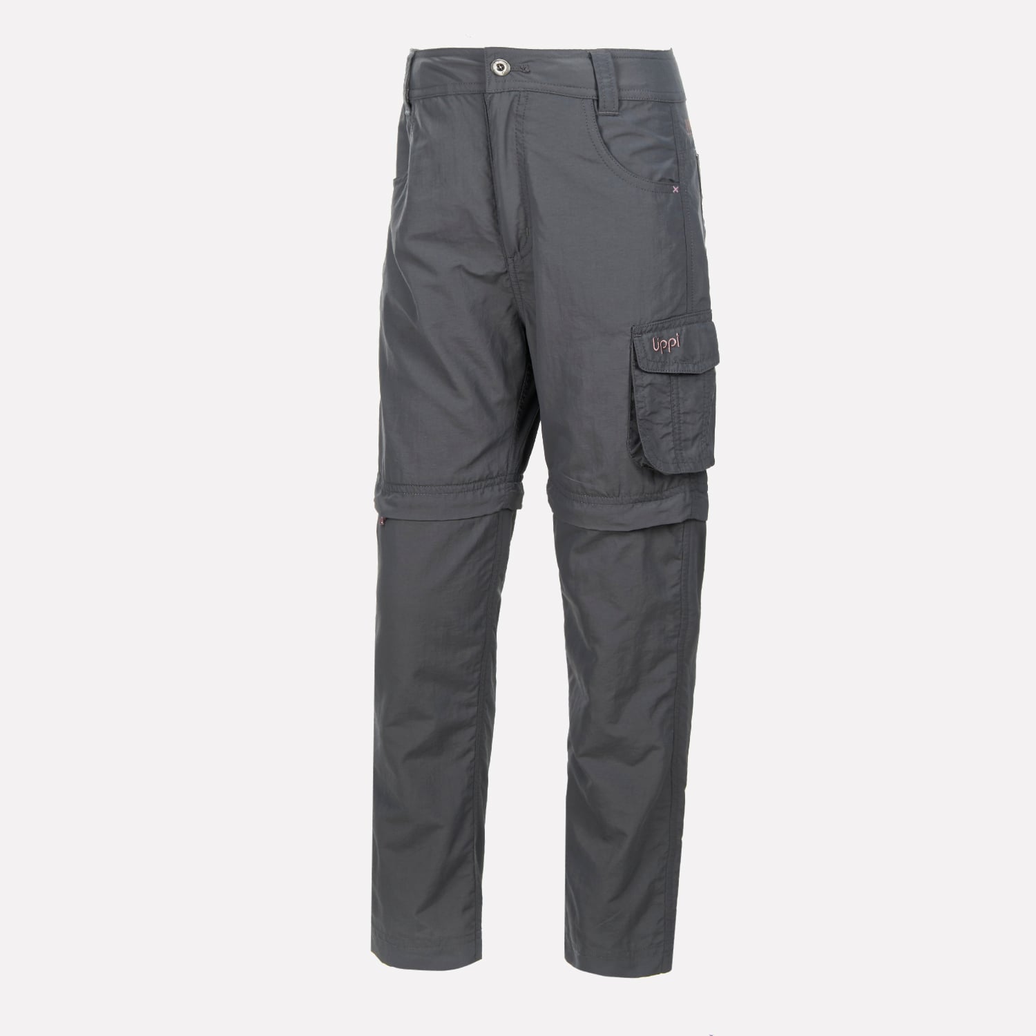 PANTALON NIÑA WILDER Q-DRY MIX-2 PANTS GRIS OSCURO LIPPI - 1