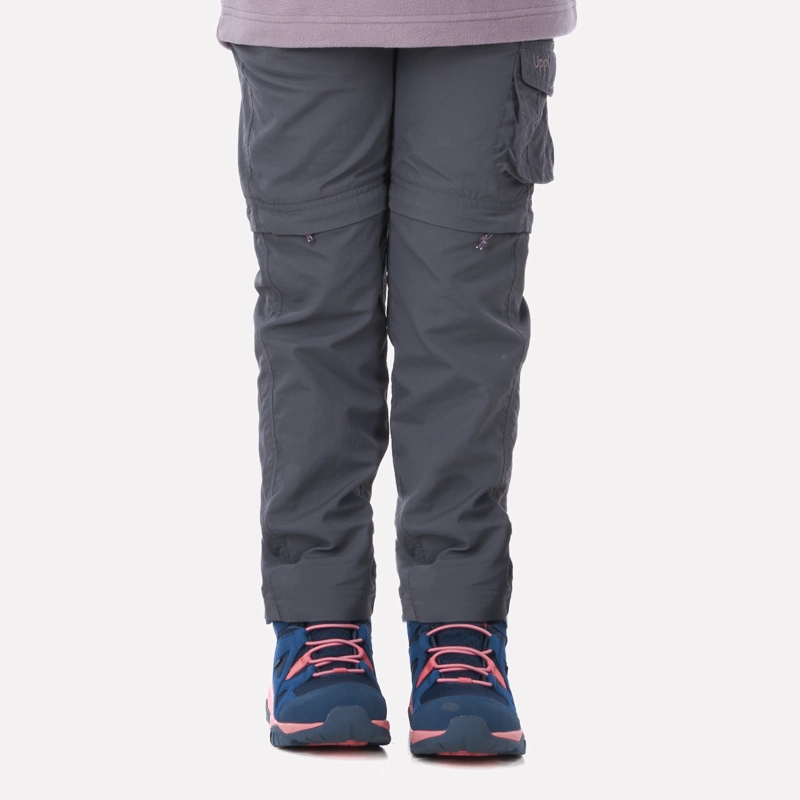 PANTALON NIÑA WILDER Q-DRY MIX-2 PANTS GRIS OSCURO LIPPI - 2