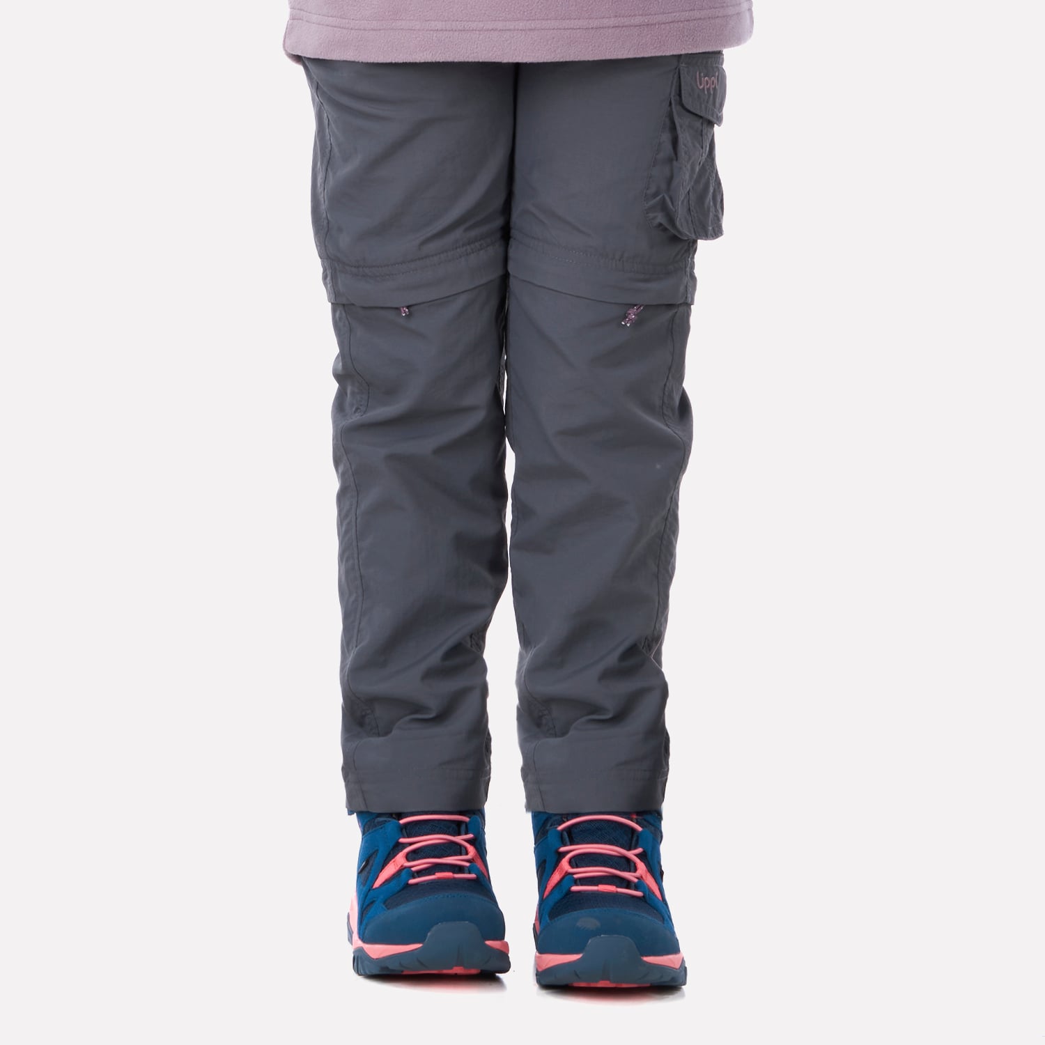 PANTALON NIÑA WILDER Q-DRY MIX-2 PANTS GRIS OSCURO LIPPI - 2