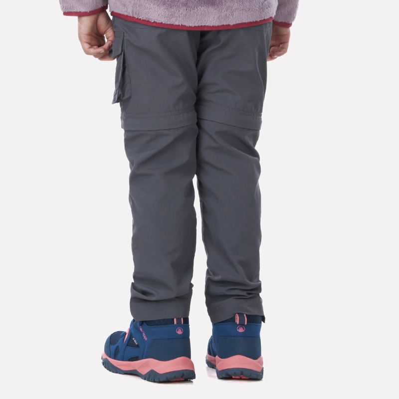 PANTALON NIÑA WILDER Q-DRY MIX-2 PANTS GRIS OSCURO LIPPI - 3