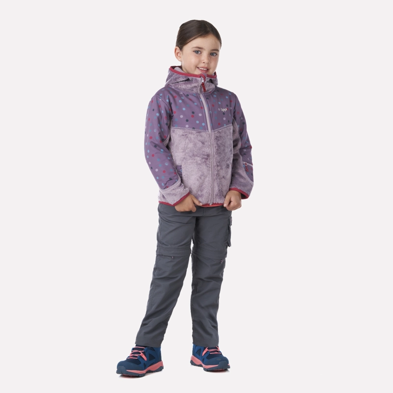 PANTALON NIÑA WILDER Q-DRY MIX-2 PANTS GRIS OSCURO LIPPI - 4