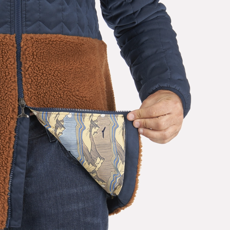 CHAQUETA HOMBRE NOES-NI AZUL HAKA HONU - 2
