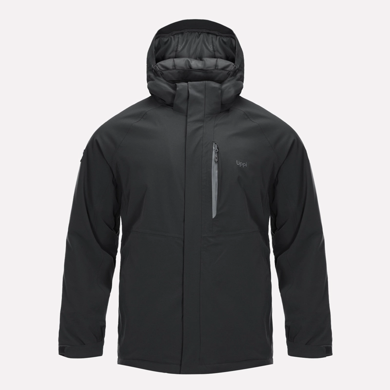 CHAQUETA HOMBRE ANDES B-DRY HOODY JACKET NEGRO LIPPI I22 - 1