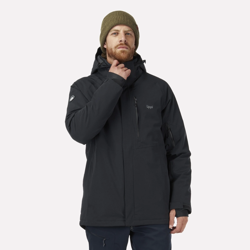 CHAQUETA HOMBRE ANDES B-DRY HOODY JACKET NEGRO LIPPI I22 - 2