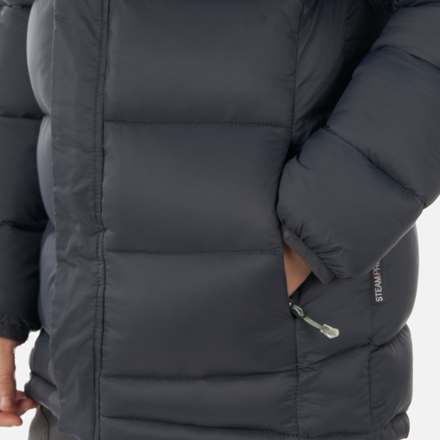 CHAQUETA NIÑA LIPPI AZUL ALL WINTER STEAM-PRO HOODY JACKET PIEDRA - 5