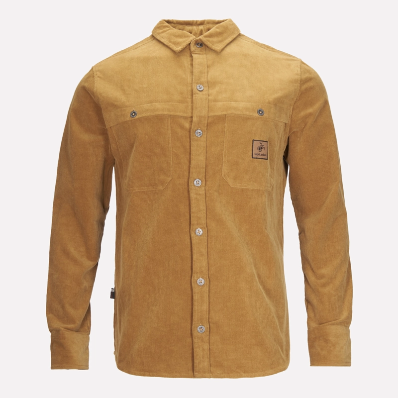 CAMISA HOMBRE MERMELADA DE PERLA MOSTAZA HAKA HONU - 1