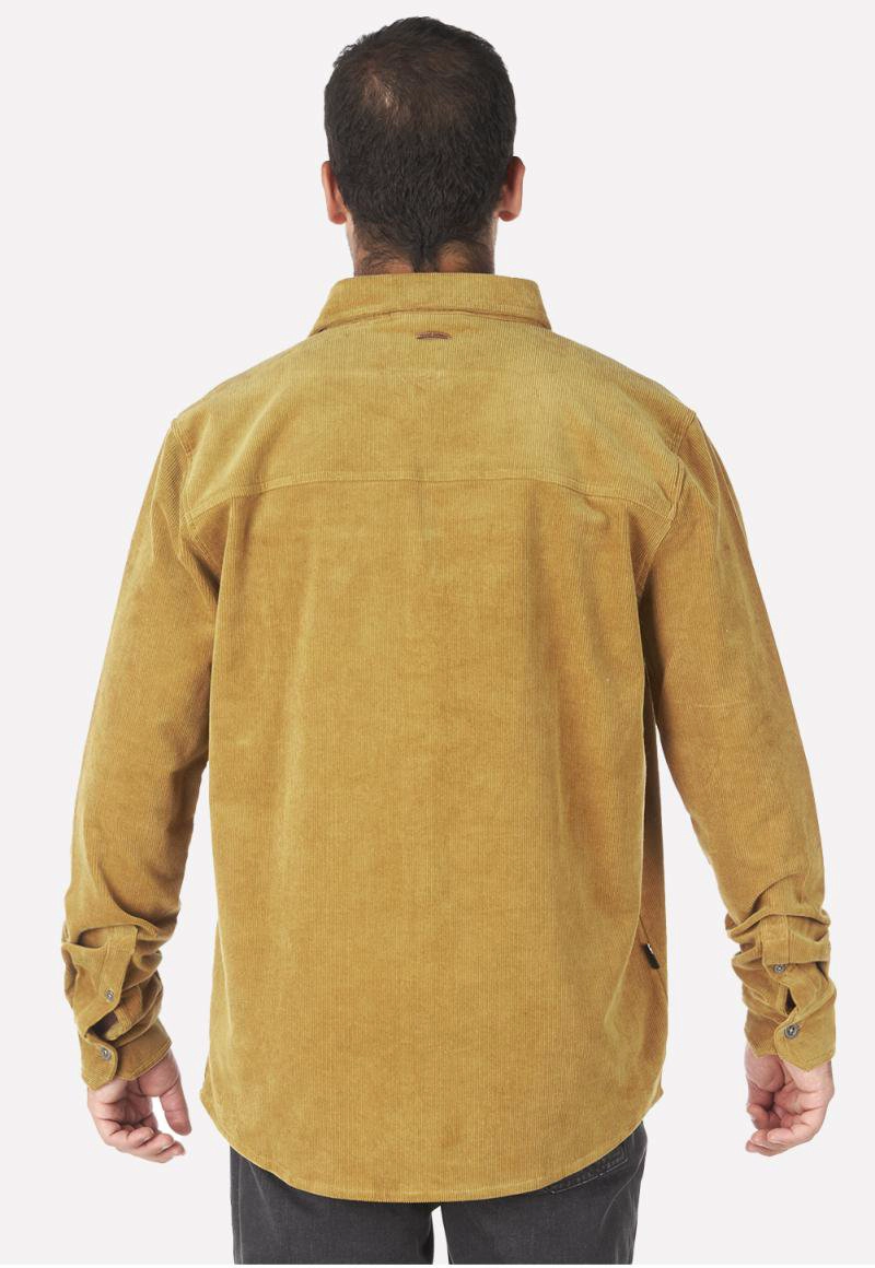 CAMISA HOMBRE MERMELADA DE PERLA MOSTAZA HAKA HONU - 3