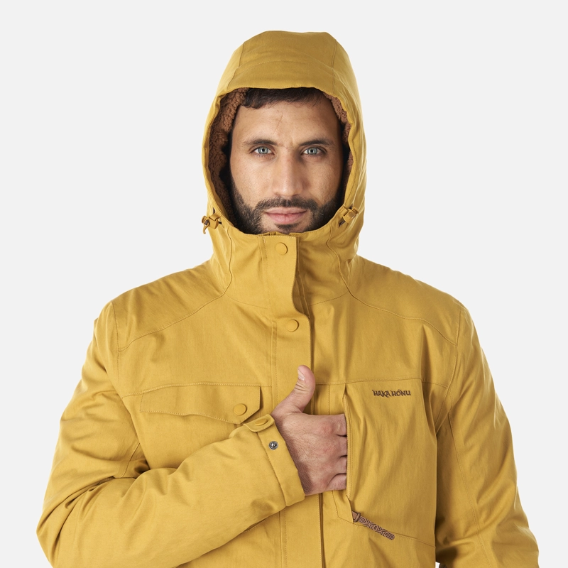 CHAQUETA HOMBRE YAK MOSTAZA HAKA HONU - 4