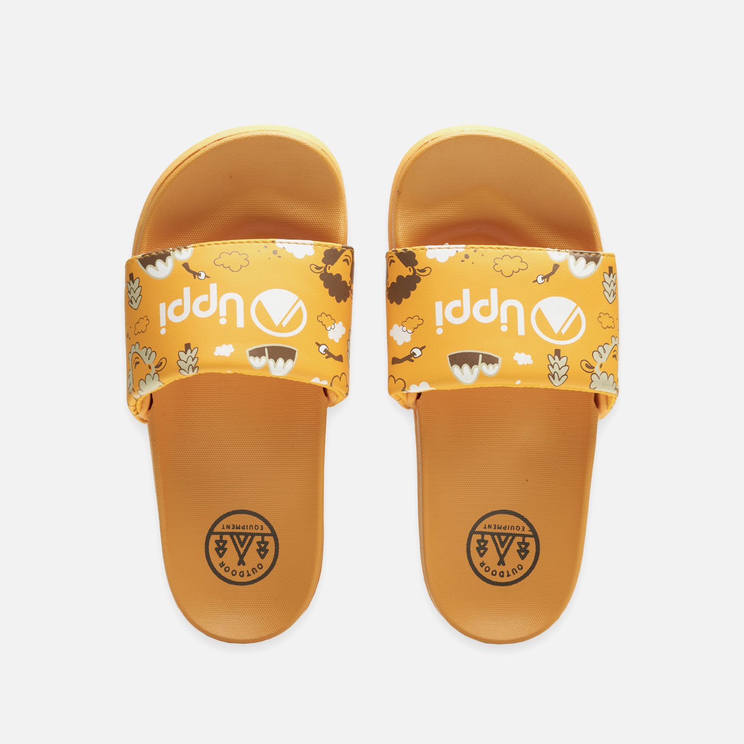 SANDALIAS NIÑO LIPPI MOSTAZA INSIGNE SLIDE KIDS - 4