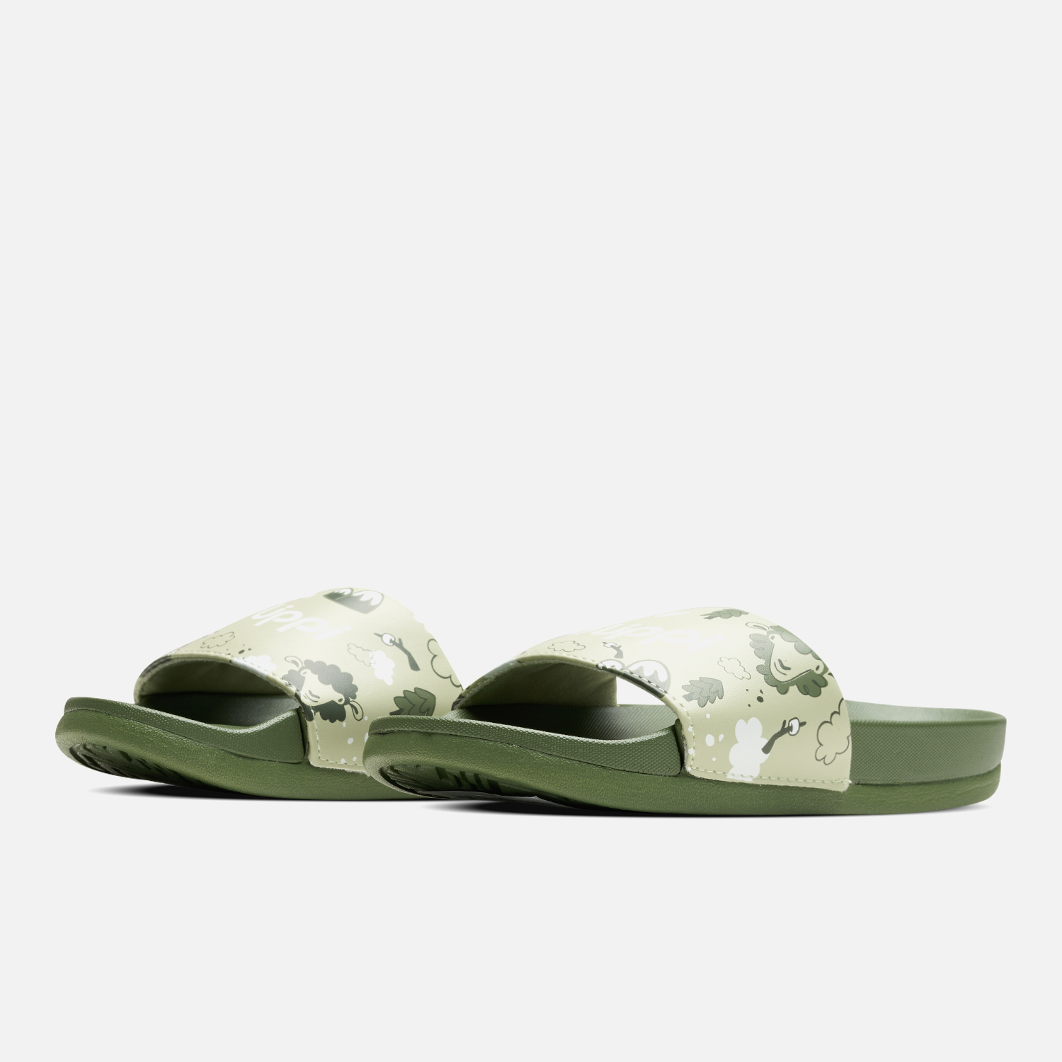 SANDALIAS NIÑO LIPPI VERDE INSIGNE SLIDE KIDS - 2