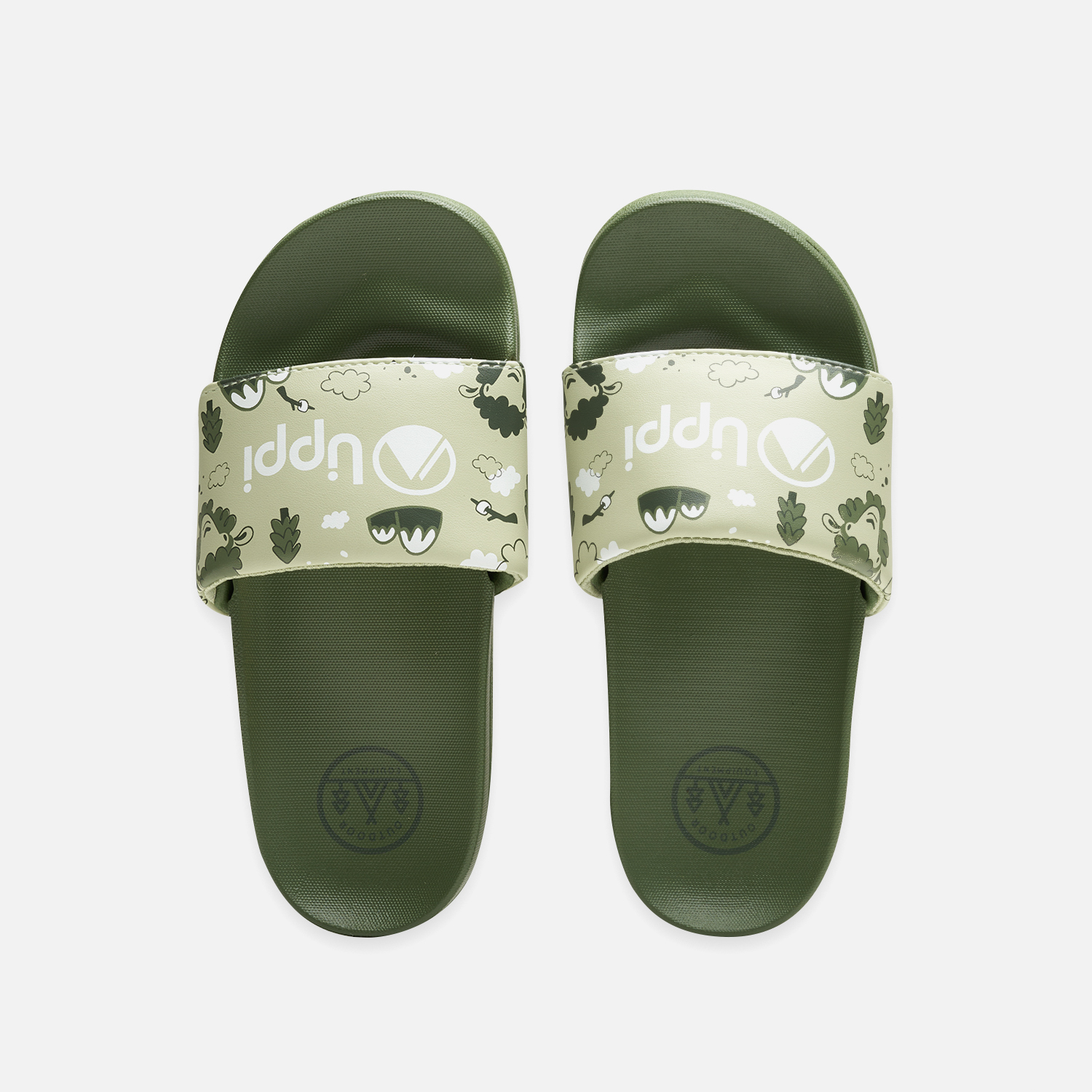 SANDALIAS NIÑO LIPPI VERDE INSIGNE SLIDE KIDS - 4