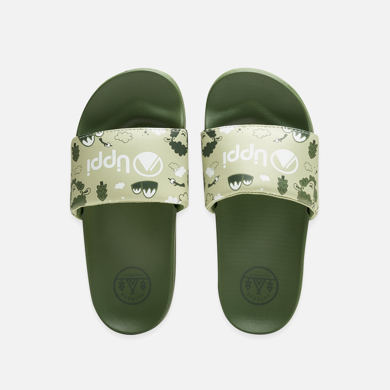 SANDALIAS NIÑO LIPPI VERDE INSIGNE SLIDE KIDS - 4