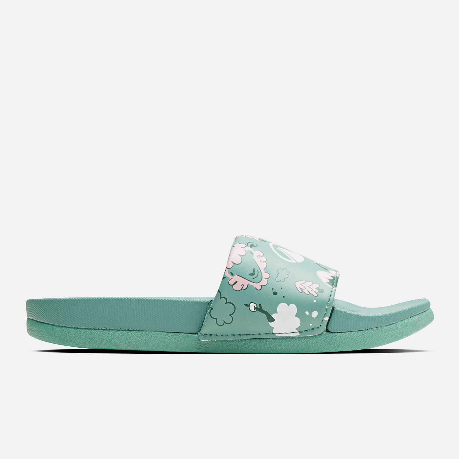 SANDALIAS NIÑA LIPPI TURQUESA INSIGNE SLIDE KIDS - 1