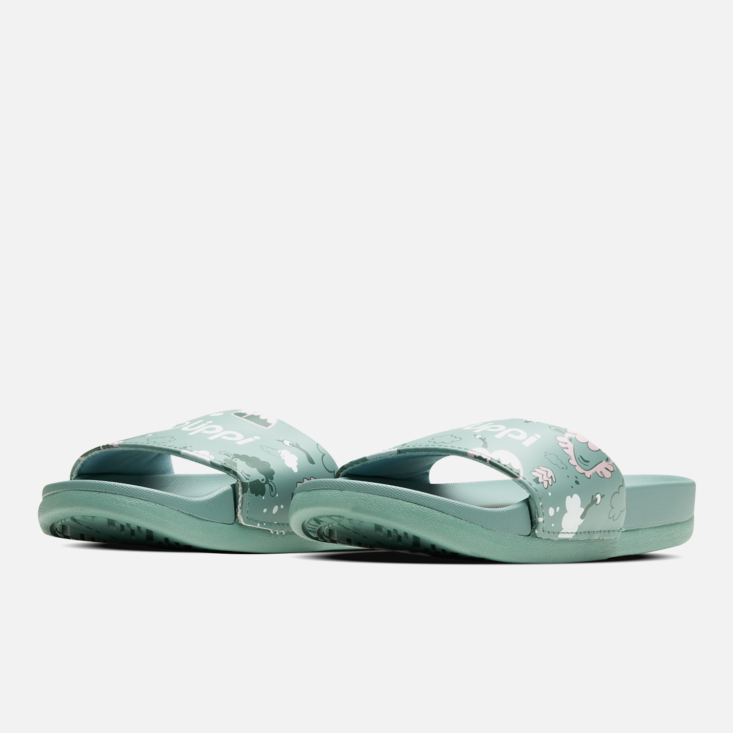 SANDALIAS NIÑA LIPPI TURQUESA INSIGNE SLIDE KIDS - 2