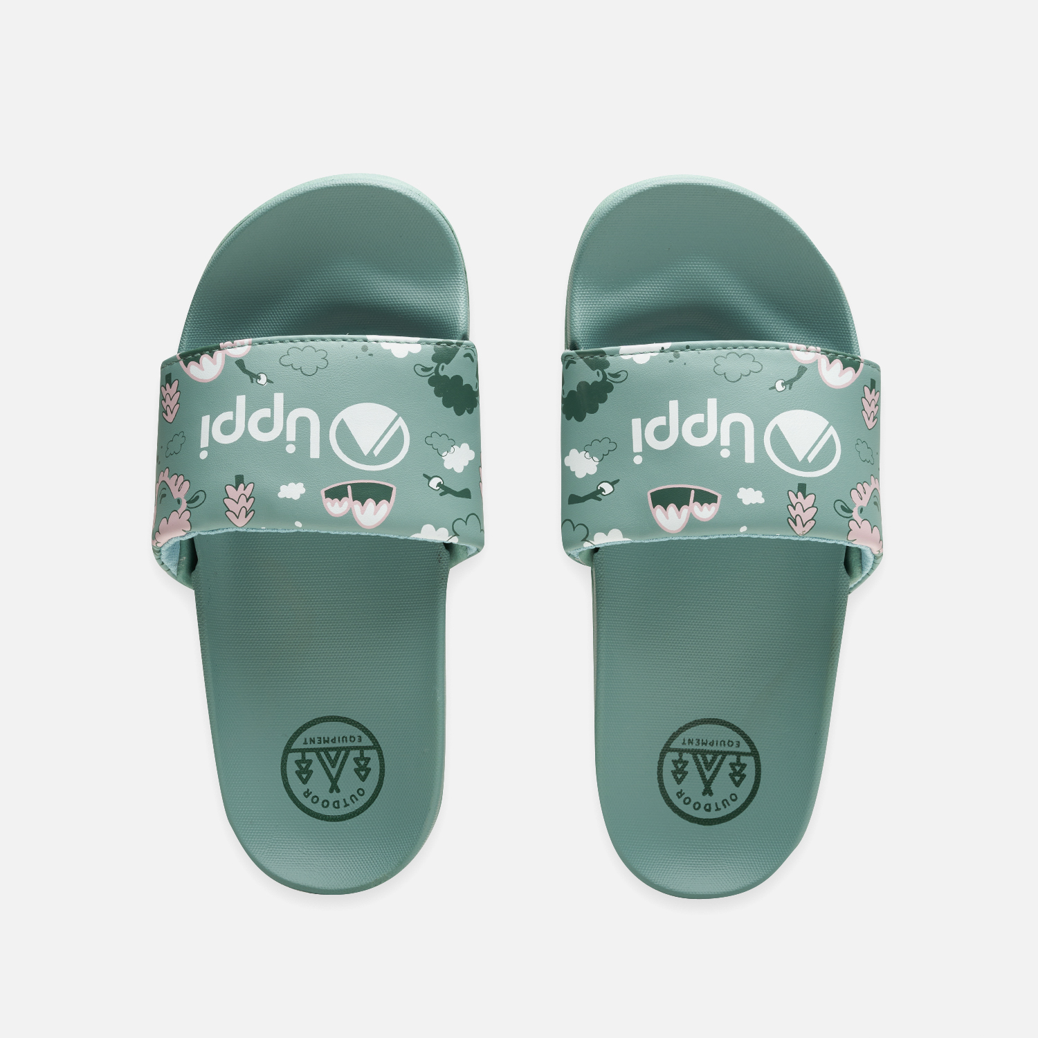SANDALIAS NIÑA LIPPI TURQUESA INSIGNE SLIDE KIDS - 4