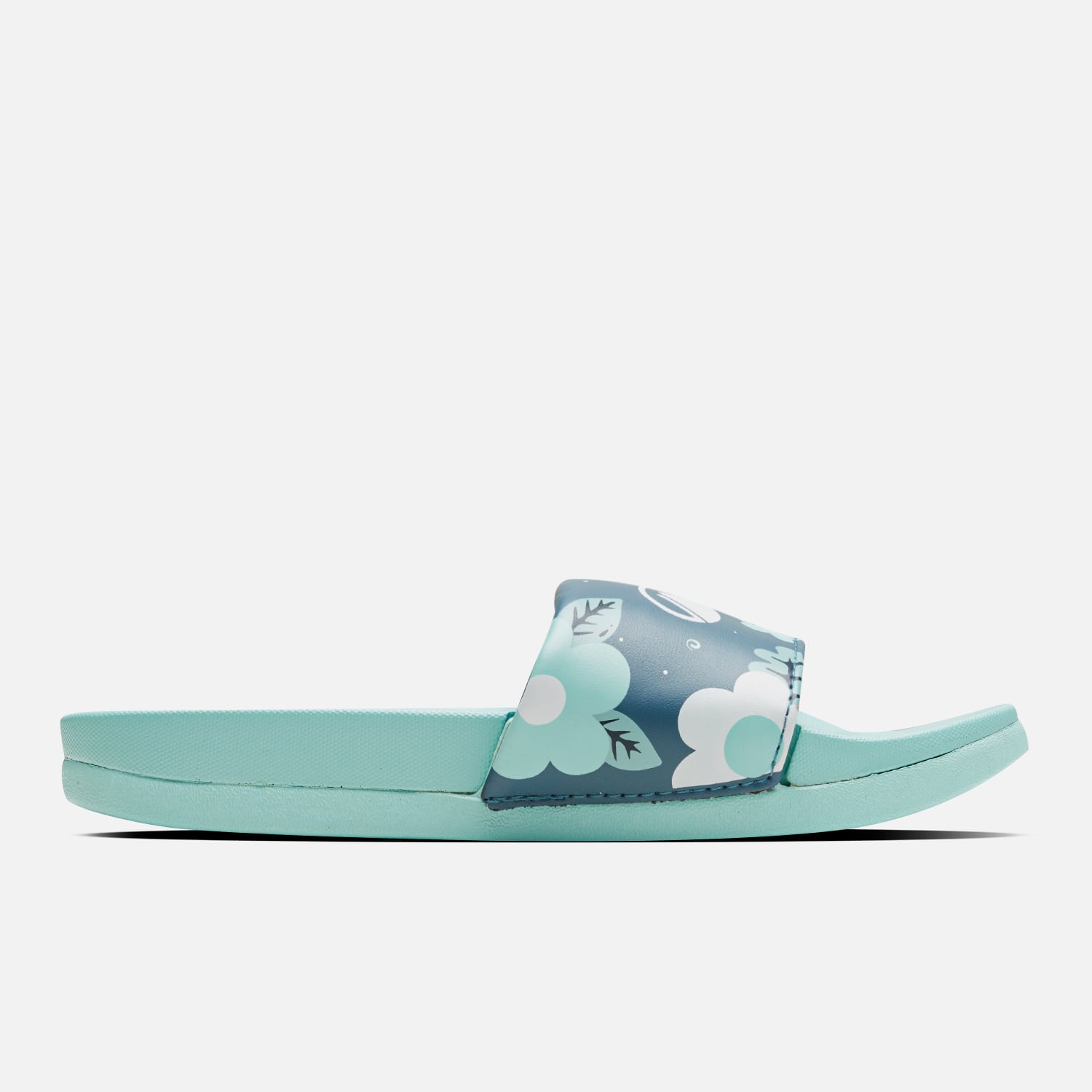 SANDALIAS NIÑA LIPPI CELESTE INSIGNE SLIDE KIDS - 1