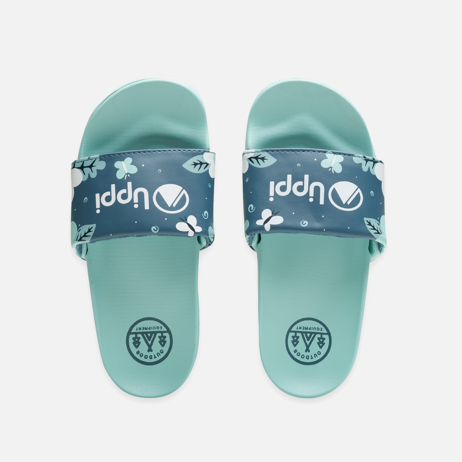 SANDALIAS NIÑA LIPPI CELESTE INSIGNE SLIDE KIDS - 4
