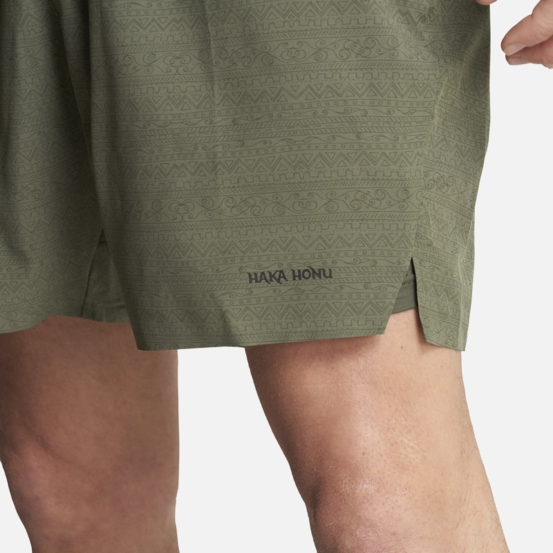 SHORT HOMBRE HAKA HONU GRIS CANCHERO FULL PRINT - 6