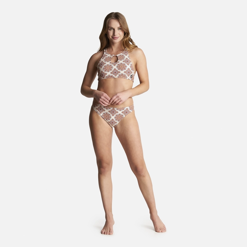 TRAJE DE BAÑO MUJER HAKA HONU FONDO DE BIKINI FULL PRINT DAMASCO - 8