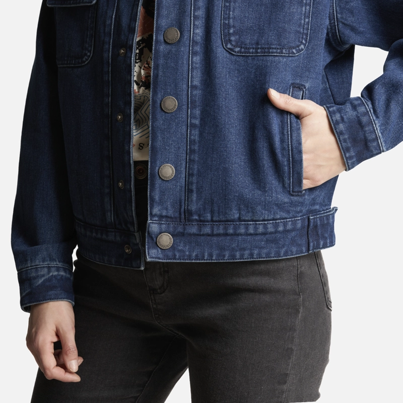 CHAQUETA MUJER JAMES JEANS AZUL HAKA HONU V23 - 6