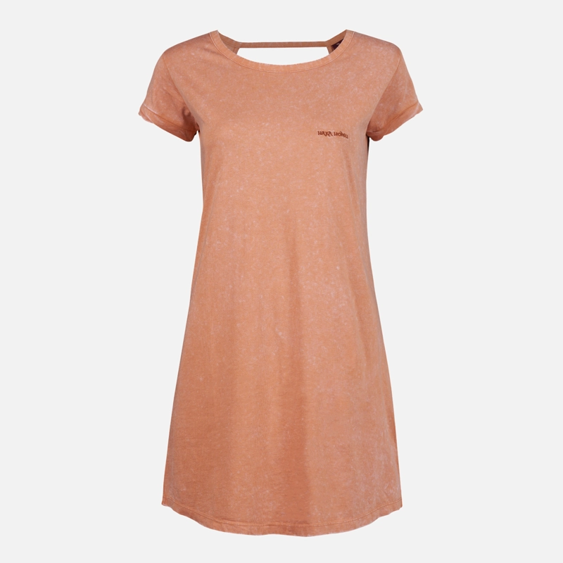 VESTIDO ALGODÓN MUJER HAKA HONU DAMASCO PALOMITA - 1