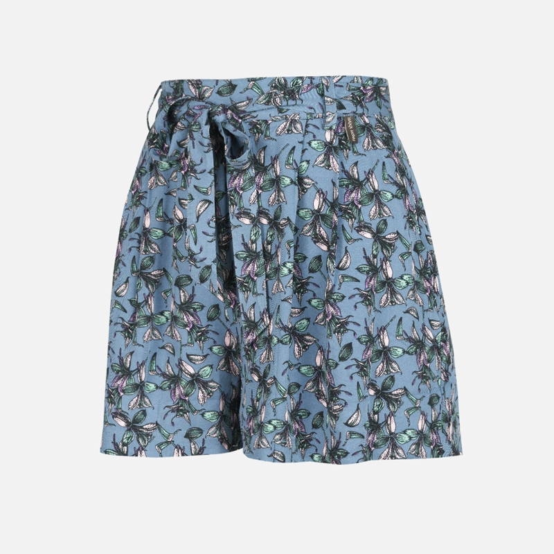 SHORT MUJER SHORTIZA FULL PRINT AZUL HAKA HONU - 1
