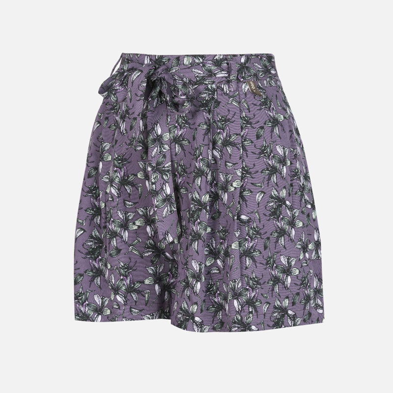 SHORT MUJER HAKA HONU LILA SHORTIZA FULL PRINT - 1