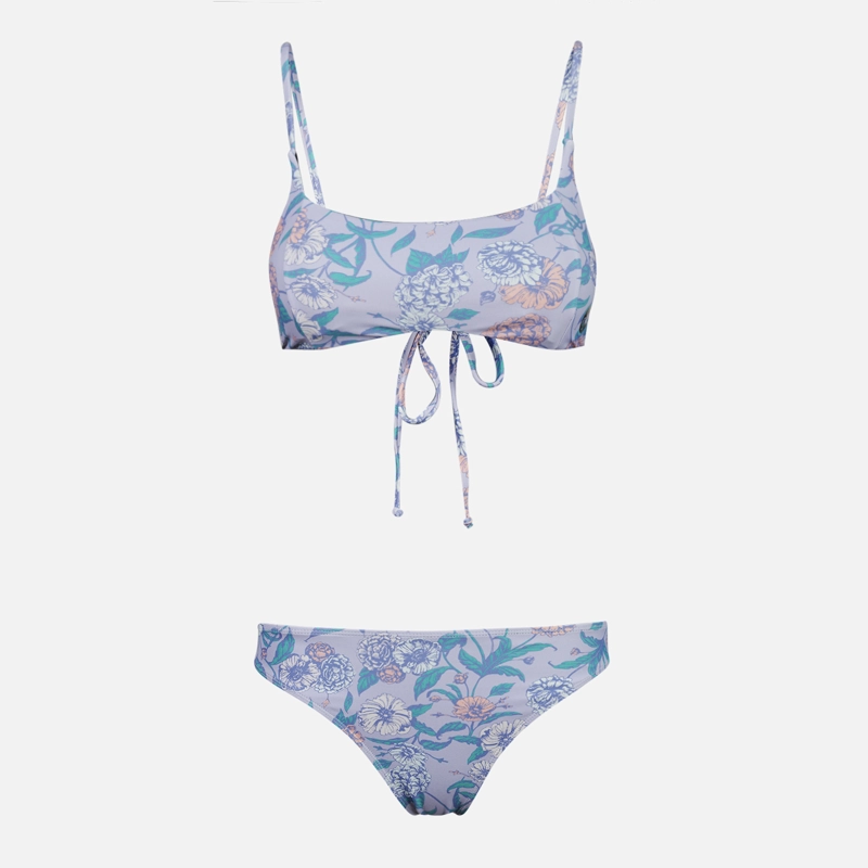 TRAJE DE BAÑO MUJER HAKA HONU SIRENA FULL PRINT LILA - 1