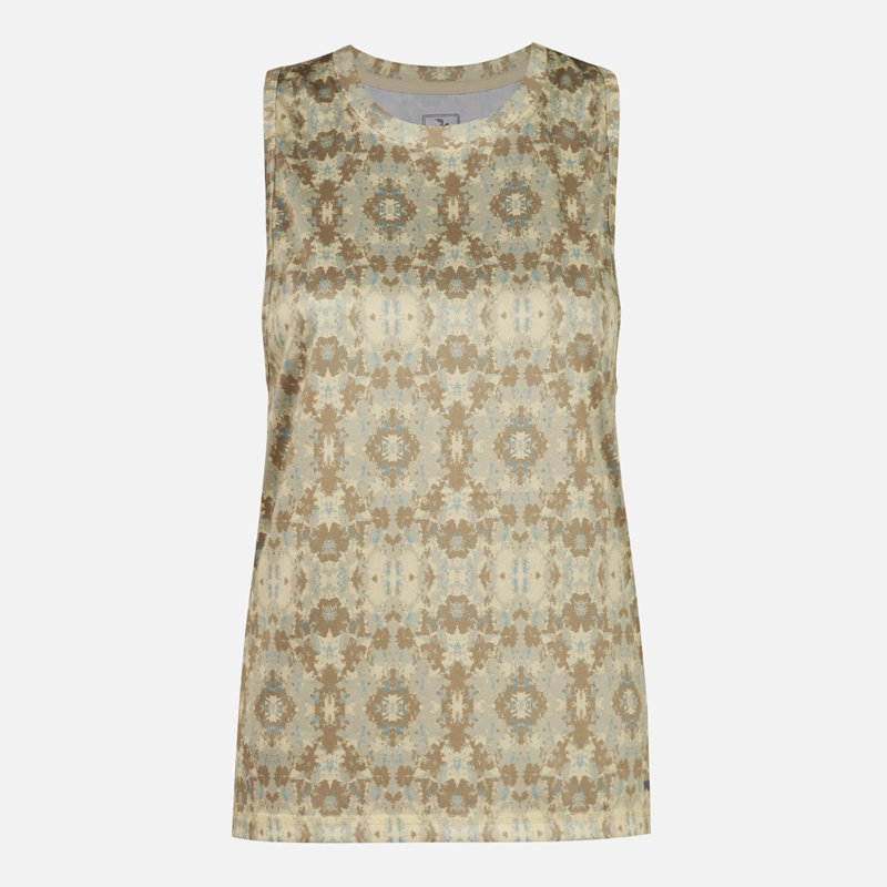 POLERA MUJER SUDALA PRINT BEIGE HAKA HONU - 1