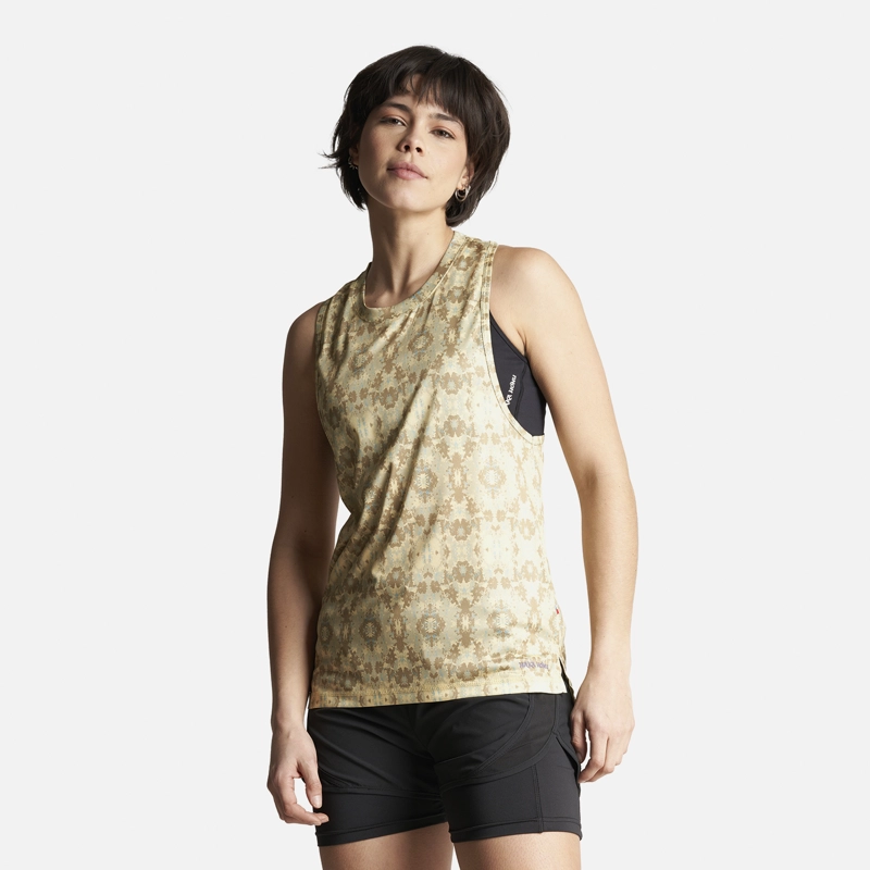 POLERA MUJER SUDALA PRINT BEIGE HAKA HONU - 2