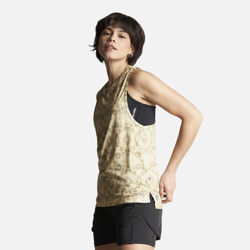 POLERA MUJER SUDALA PRINT BEIGE HAKA HONU - 3
