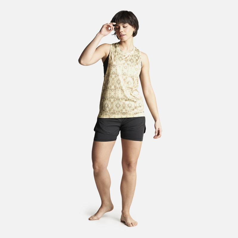 POLERA MUJER SUDALA PRINT BEIGE HAKA HONU - 7