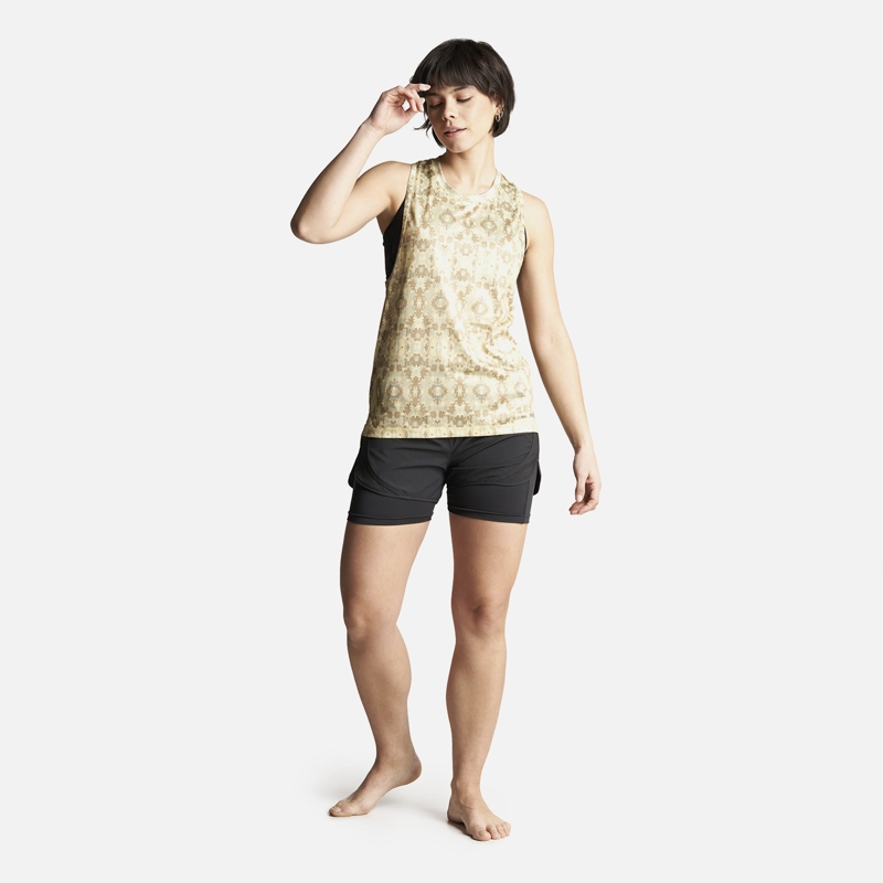 POLERA MUJER SUDALA PRINT BEIGE HAKA HONU - 7