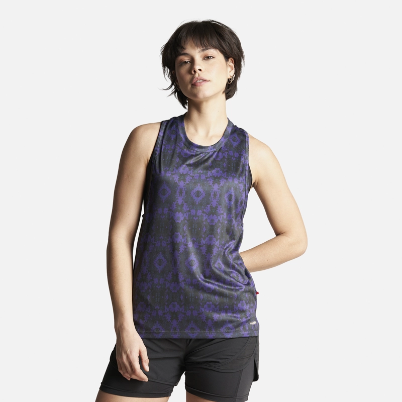 POLERA MUJER SUDALA PRINT MORADO HAKA HONU - 2