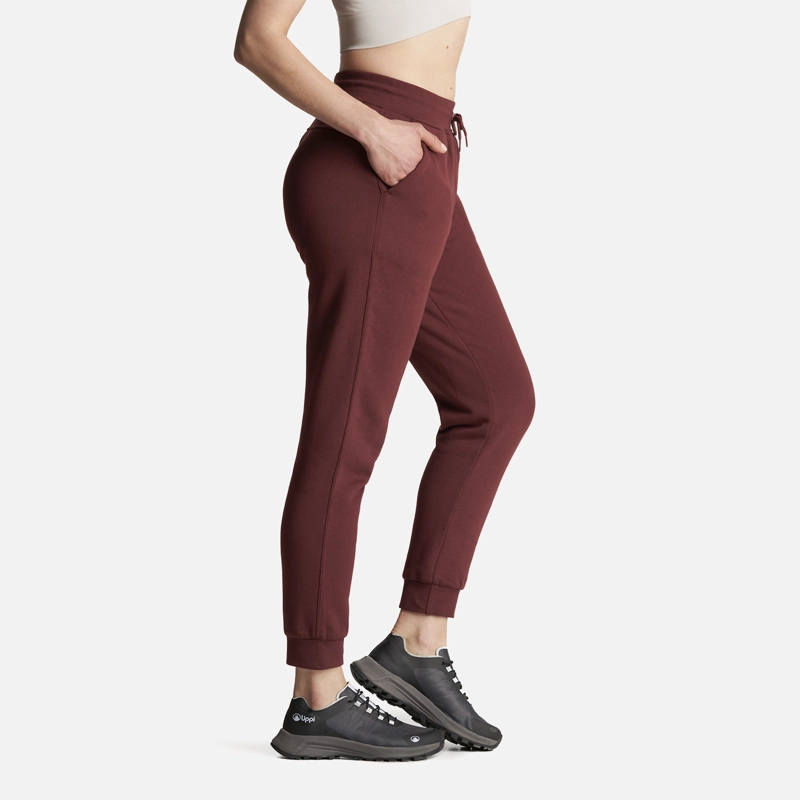 PANTALON ALGODÓN MUJER LIPPI BURDEO INSIGNE VULCANO COTTON PANTS - 4