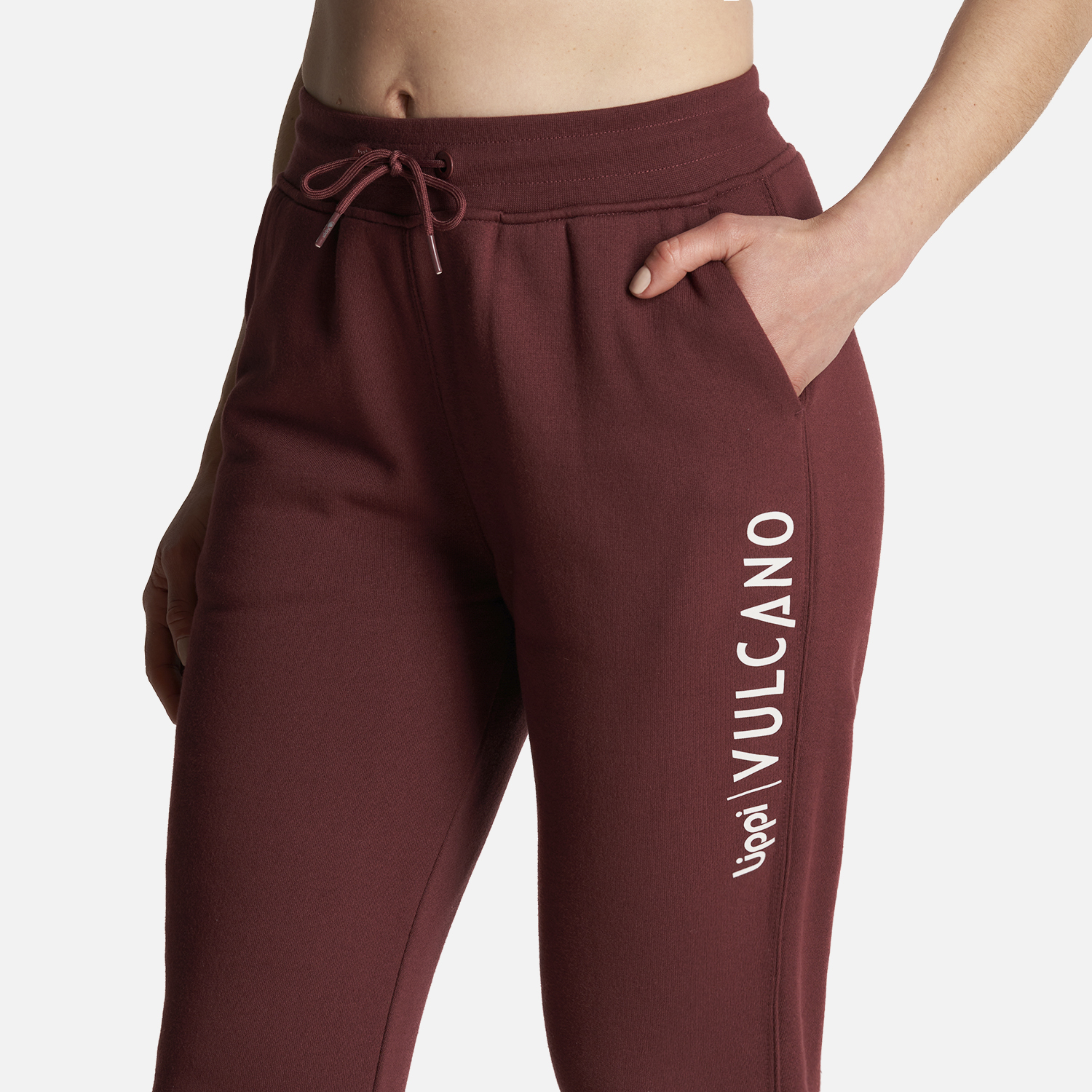 PANTALON ALGODÓN MUJER LIPPI BURDEO INSIGNE VULCANO COTTON PANTS - 6