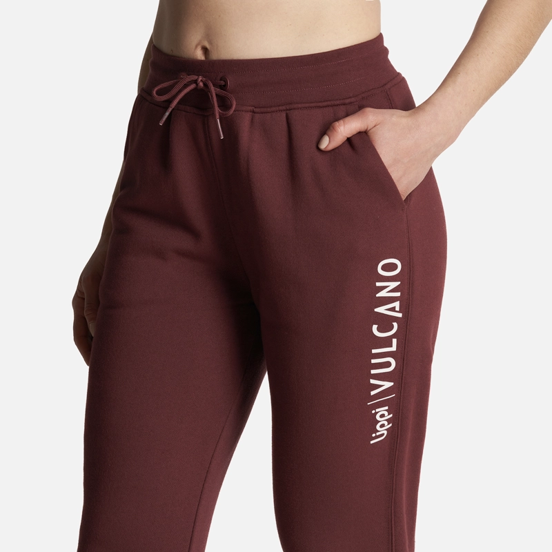 PANTALON ALGODÓN MUJER LIPPI BURDEO INSIGNE VULCANO COTTON PANTS - 6