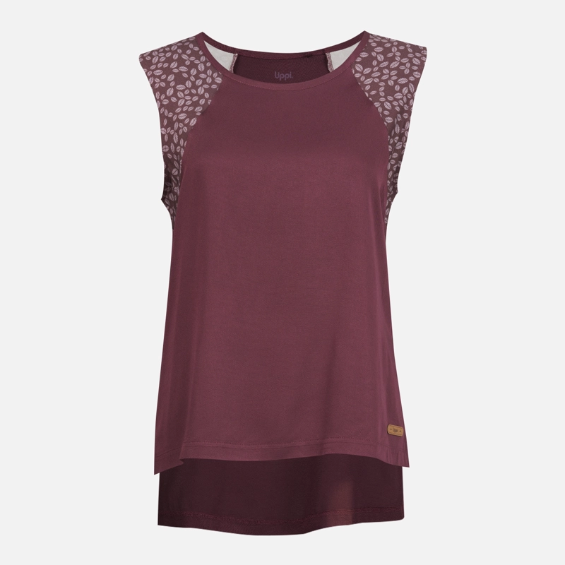 LIPPI POLERA MUJER SUNSET T-SHIRT BURDEO LIPPI
