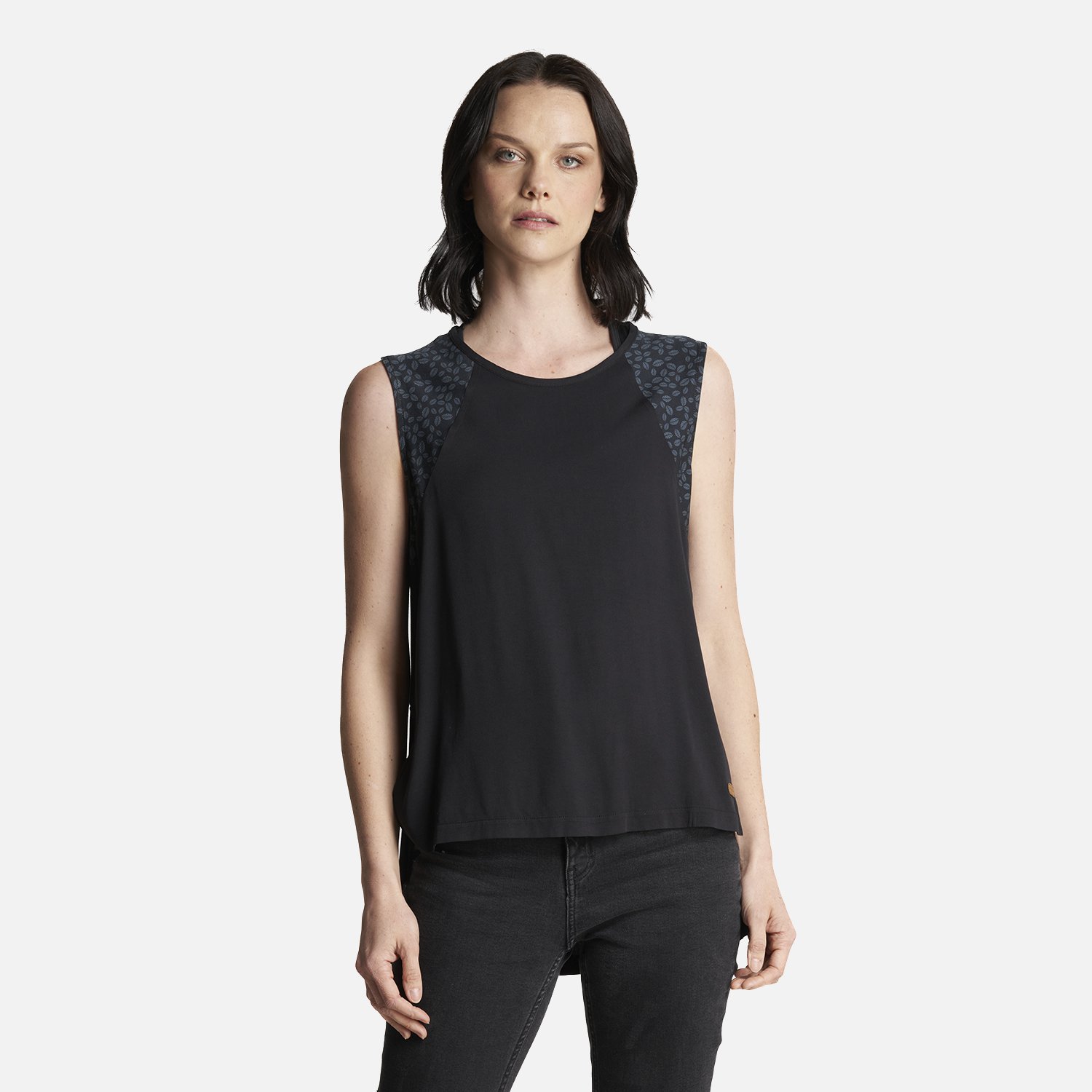 POLERA MUJER SUNSET T-SHIRT NEGRO LIPPI - 2